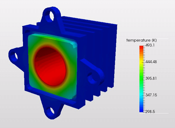 モード4 ワイングラスの固有振動数593Hz